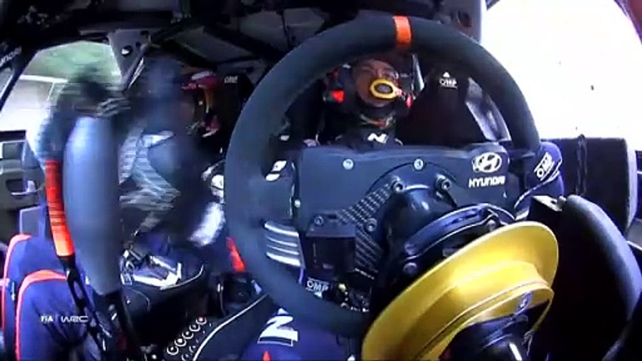 Thierry Neuville Lead Elfyn Evans and Sébastien Ogier at the 2023 Rally Japan Shakedown