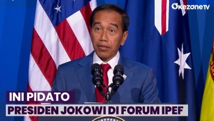 Pidato di Forum IPEF, Presiden Jokowi Tekankan Pentingnya Kerja Sama Saling Menguntungkan
