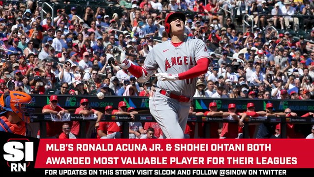 Shohei Ohtani and Ronald Acuna Jr. Unanimously Named AL & NL MVPs