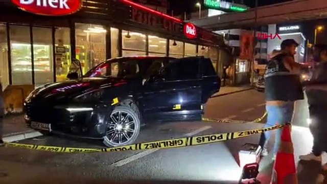 Bakırköy'de lüks cipe silahlı saldırı