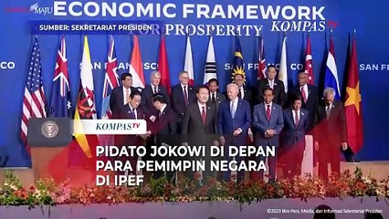 Pidato Jokowi Depan Pemimpin Negara di IPEF, Tekankan Pentingnya Kerja Sama Saling Menguntungkan