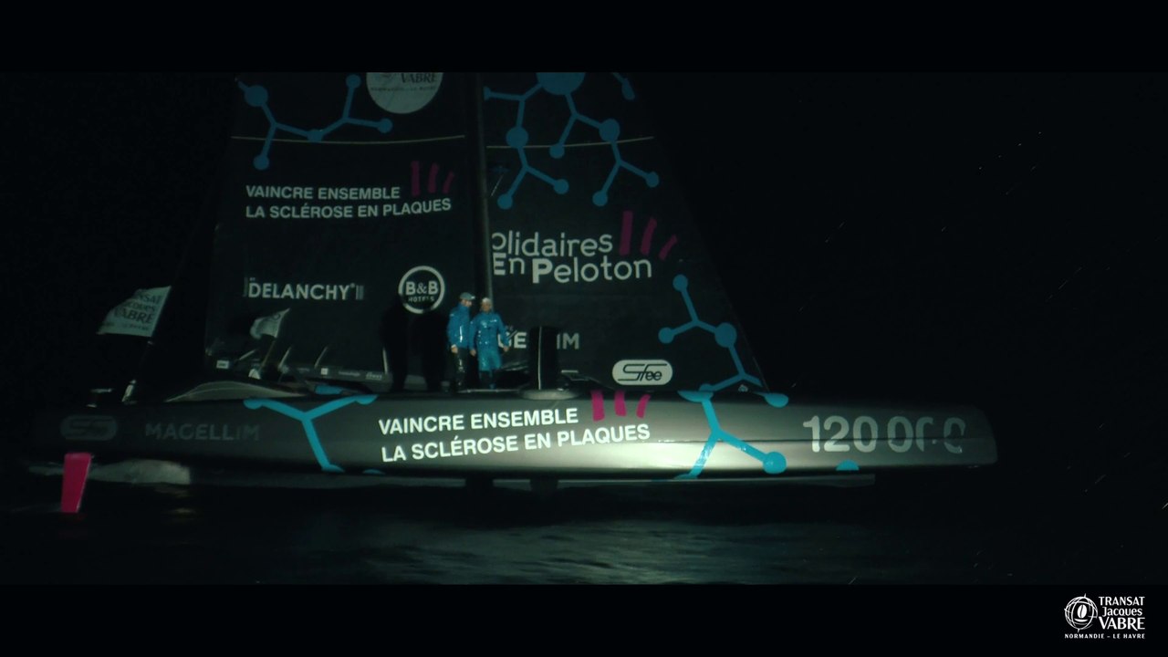 Transat Jacques Vabre Normandie Le Havre 2023 -16/11/2023 - ARRIVEE SOLIDAIRES EN PELOTON