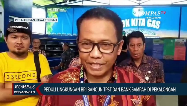 Peduli Lingkungan BRI Bangun TPST dan Bank Sampah di Pekalongan