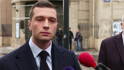 Marche contre l'antisémitisme: pour Jordan Bardella, Emmanuel Macron "a raté un rendez-vous avec l'Histoire"