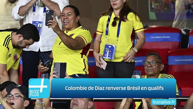 Colombie de Diaz renverse Brésil en qualifs