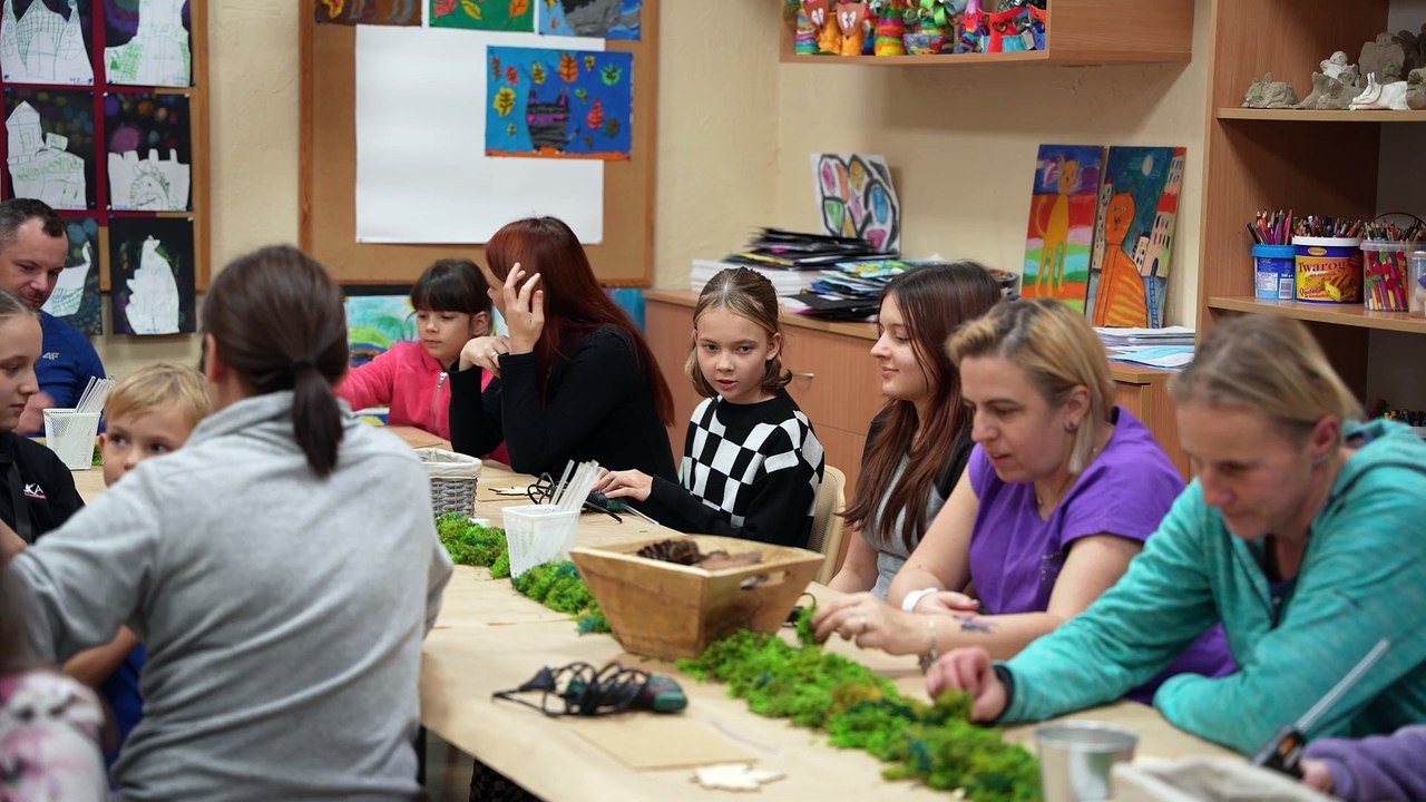 Warsztaty tworzenia ekologicznych obrazów w Rzeszowskim Domu Kultury
