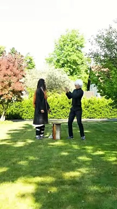 Gojo visits Demonslayer #anime #jujutsukaisen #gojo #demonslayer #tanjiro #nezuko