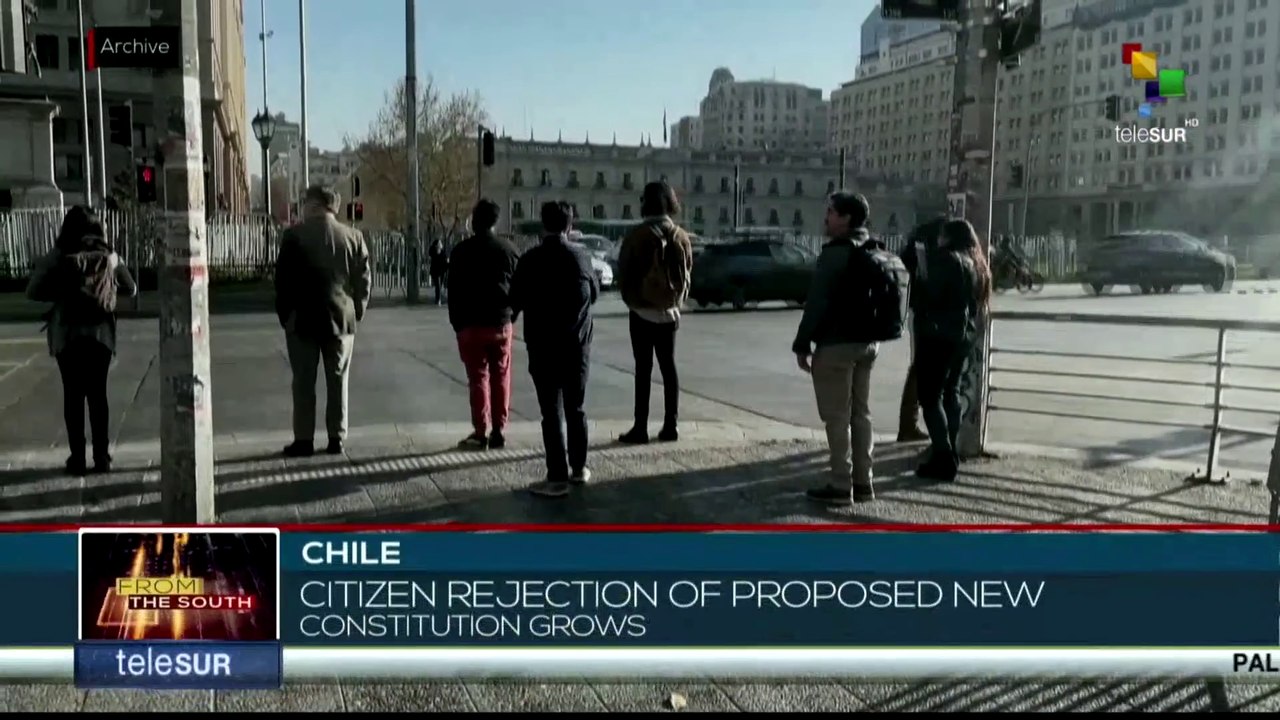 Chile: Citizen rejection of proposed new constitution grows