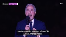 Messi ofrece su octavo Balón de Oro a la afición del Inter Miami