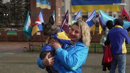 "هذه المعركة تعزز ثقتنا بقواتنا".. زيلينسكي يحتفل بذكرى تحرير أوكرانيا لخيرسون