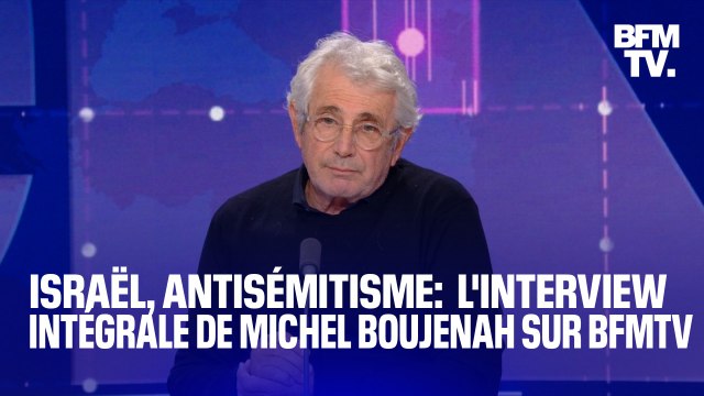 Conflit Israël-Gaza, antisémitisme: l'interview intégrale de Michel Boujenah sur BFMTV