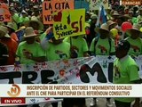 Representantes de las personas con discapacidad entregan su adhesión al CNE en defensa del Esequibo