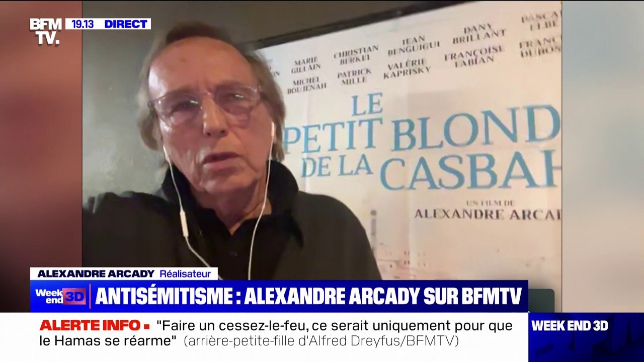 Marche contre l'antisémitisme: "C'est à l'honneur de tous les citoyens d'être présents", affirme le réalisateur Alexandre Arcady