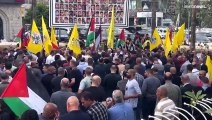 شاهد: فلسطينيون يحيون الذكرة الـ19 لوفاة ياسر عرفات