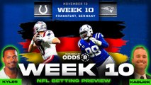 Will Patriots Beat Colts in Germany?   Week 10 NFL Picks | Presented by OddsR