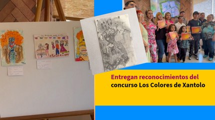 Entregan reconocimientos del concurso Los Colores de Xantolo