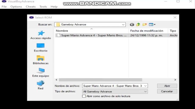 Tutorial Loquendo Como Arreglar el error de los datos corrompidos en Mario Advance 4 en Emulador de GBA para PC