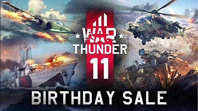 War Thunder 11th Anniversary Gaijin Net Sale 2023!