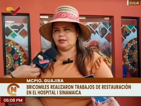 Habitantes de Sinamaica mcpio. Guajira agradecen la recuperación de espacios para la salud