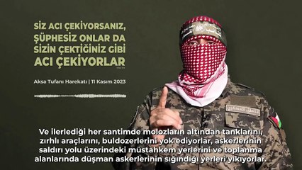 Kassam Sözcüsü Ebu Ubeyde'den '36.gün' açıklaması