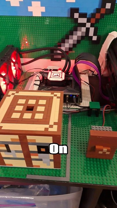 Lego Minecraft PC Build Ender Dragon
