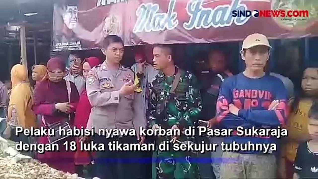 Cemburu Buta Istri Digoda, Pria di Pesawaran Habisi Nyawa Pedagang Sayur