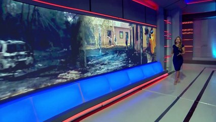 Familias abandonan sus casas por incendios en San Buenaventura