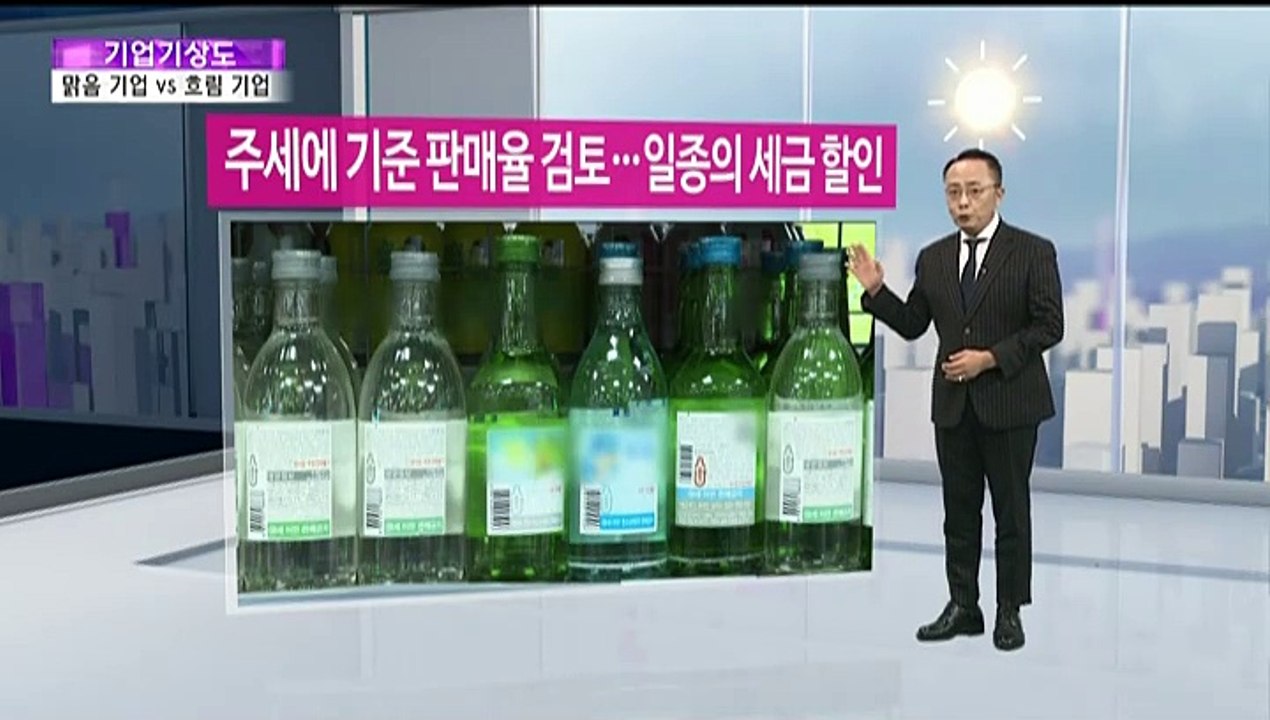 [기업기상도] 제철 만나 맑은 기업 VS 역풍 맞아 흐린 기업