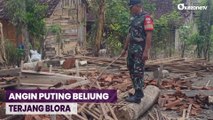 Dua Rumah di Blora Roboh Diterjang Angin Puting Beliung