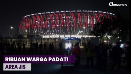 Sambut Piala Dunia U-17 2023, Ribuan Warga Padati Area JIS