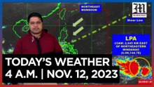 Today's Weather, 4 A.M. | Nov. 12, 2023