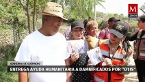 Evelyn Salgado Pineda brinda ayuda humanitaria a damnificados por huracán 'Otis'