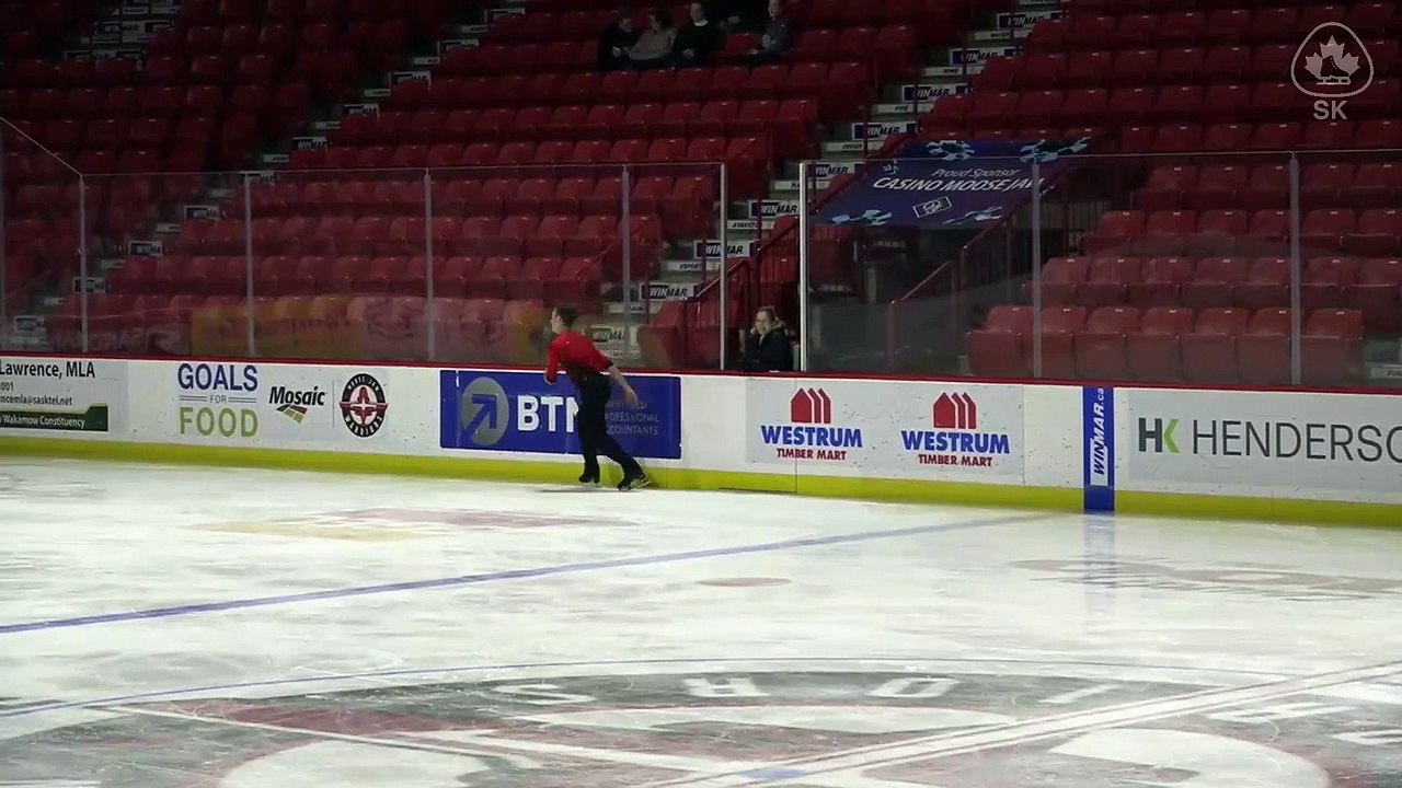 Senior Mens SP 2024 Skate Saskatchewan Sectionals Junior/Senior