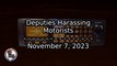 Deputies Harassing Motorists - November 7, 2023