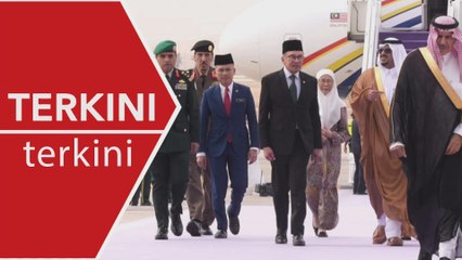 [TERKINI] Anwar berlepas dari Riyadh ke Jeddah tunai umrah