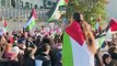 Pro-palestiniens : Les images de la manifestation monstre à Londres où plusieurs centaines de milliers de personnes ont défilé pour appeler à un cessez-le-feu et protester contre Israël