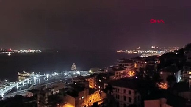 Yavuz Sultan Selim Köprüsü'nde yıldırım