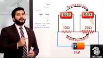 Series and parallel combination in resistors by Hassan Fareed | 2nd year Physics by pgc | electric current| EduSage