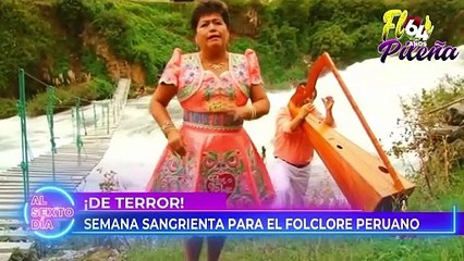 Cantantes folclóricas, nuevas víctimas de la extorsión