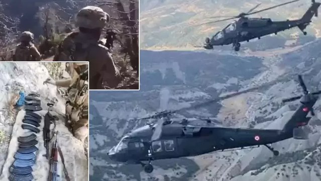 Bakan Yerlikaya: Teröristlere ait 42 mağara, sığınak ve depo imha edildi