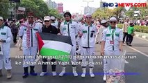 Aksi 'Bekasi Bersama Palestina' Digelar, Ribuan Warga Padati Kawasan CFD