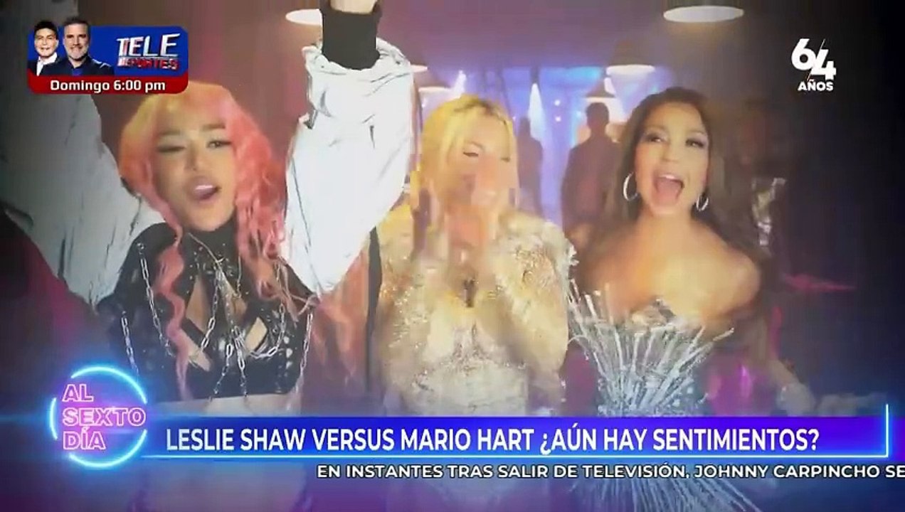 Nueva guerra en Chollywood: Leslie Shaw y Mario Hart después del amor, el odio