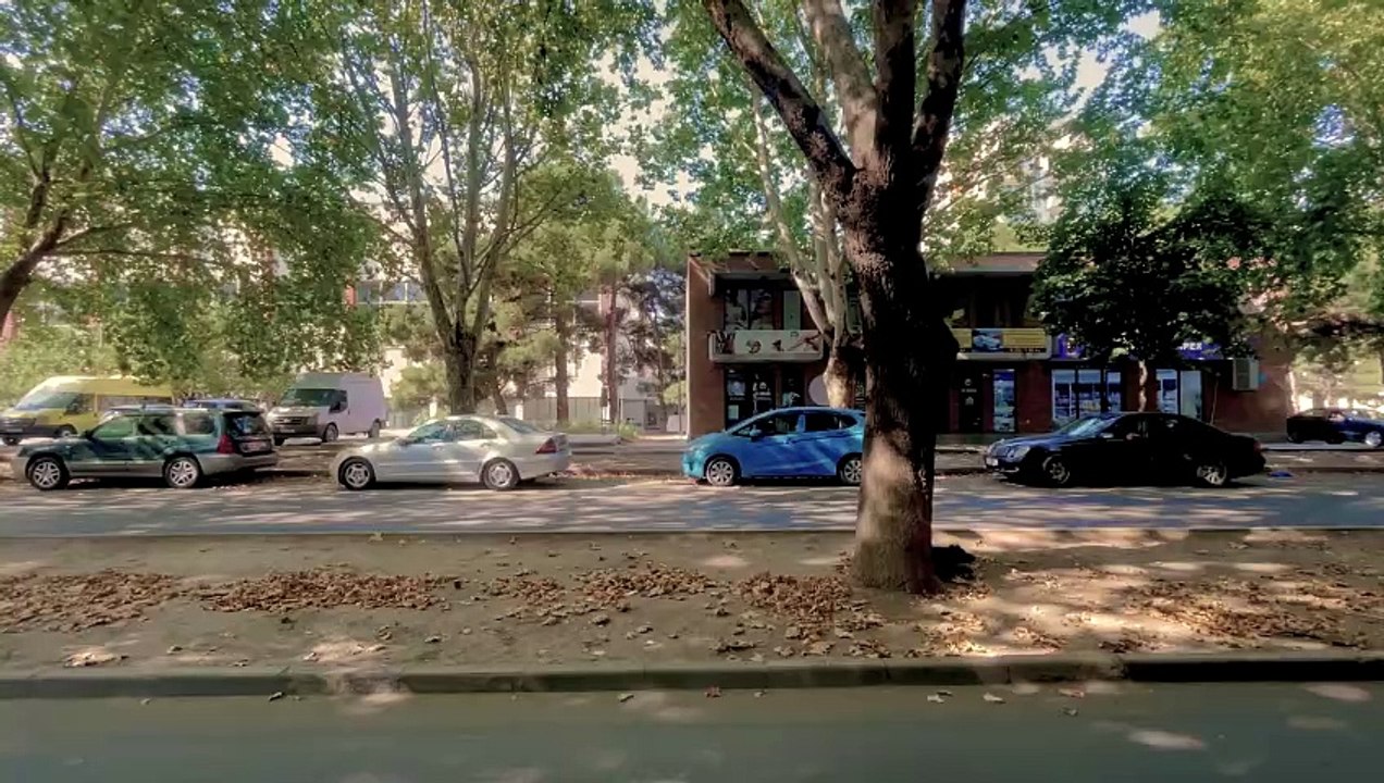 Tbilisi Bus No.292  Full Route: Akhmeteli Theatre Metro Station → Shopping Center Tbilisi Mall