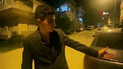 Antalya'da Park Halindeki Arabaya İsim Yazıldı