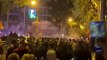 La novena noche de protestas en Madrid contra la amnistía deja 14 detenidos y 6 heridos