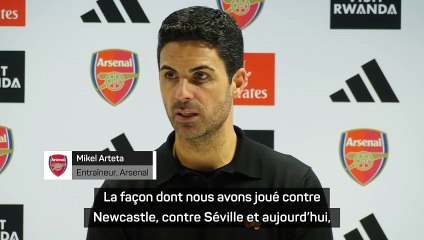 Arteta : "Le carton rouge ? Merci de m'avoir posé la question, la VAR avait raison"
