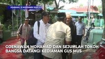 Sowan ke Gus Mus, Goenawan Mohamad Sebut Jelang Pilpres Aturan Bersama Dirusak