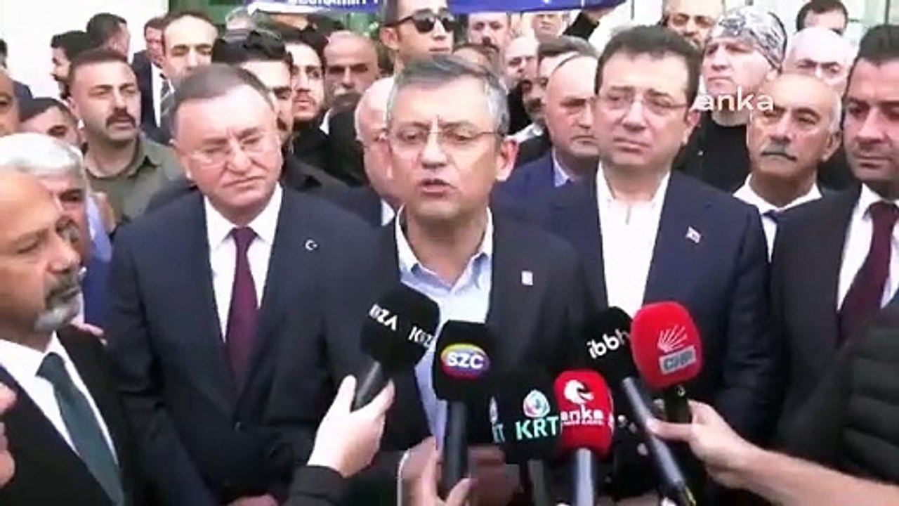 Özgür Özel Hatay'da! "Hatay'da rant projelerine...
