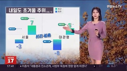[날씨] 모레 아침까지 추위 계속…목요일 오후 전국 '비'