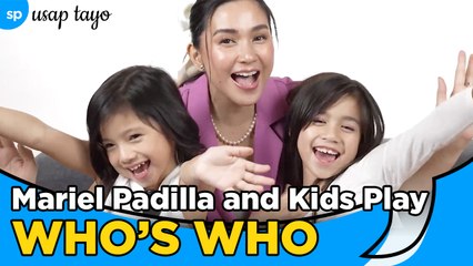 Mariel Padilla And Kids Play Who's Who l Usap Tayo l Smart Parenting